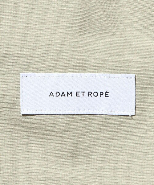 ADAM ET ROPE'（アダムエロペ）の「コットンダブルクロス　バギースラックス（スラックス・メンズ・ブラック/ベージュ・L/M）」の15枚目の写真