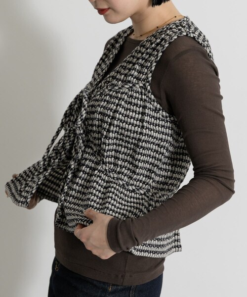 THE GOODLAND MARKET（ザグッドランドマーケット）の「PALIT　Julia tank top Black（その他トップス・レディース・BLACK・Free）」の2枚目の写真