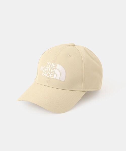 ROPE' PICNIC（ロペピクニック）の「【KIDS】【THE NORTH FACE/ザ・ノース・フェイス】Logo Cap（キャップ・キッズ・ベージュ/ネイビー・54）」の2枚目の写真