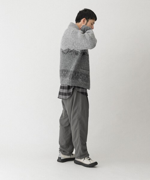 EKAL（エカル）の「TATESHINAカウチンニット（カーディガン/ボレロ・メンズ・マウンテン/ディア・M/L）」の9枚目の写真