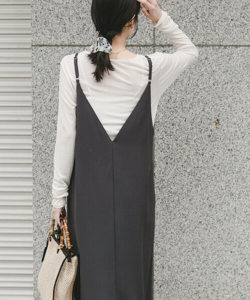 ITEMS URBANRESEARCH(アイテムズ アーバンリサーチ)の「シアーインナーセットワンピース(ワンピース・レディース・CML/CHA・Free)」の5枚目の写真