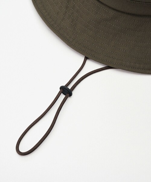 ADAM ET ROPE'(アダムエロペ)の「【KIJIMA TAKAYUKI(キジマ タカユキ)】DRY TWILL OVERSIZED SAFARI HAT(ハット・レディース・ベージュ/カーキ・F)」の9枚目の写真