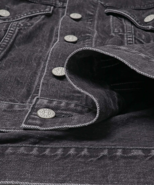 かぐれ（カグレ）の「HARi　WIDE SLEEVE DENIM JACKET（デニムジャケット・レディース・BLACK・2）」の18枚目の写真