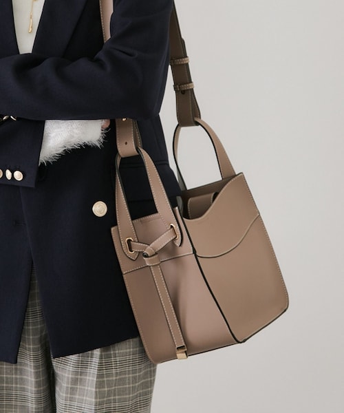 VIS(ビス)の「【復刻/J’aDoRe JUN ONLINE限定】フロントタイバッグ/マルチWAY(トートバッグ・レディース・ブラック/グレー系/ベージュ系・F)」の22枚目の写真