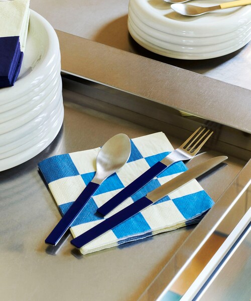 SENSE OF PLACE by URBAN RESEARCH（センスオブプレイスバイアーバンリサーチ）の「HAY　MVS Cutlery Set of 4（カトラリー・メンズ・GREEN/DBLUE/YELLOW・One）」の6枚目の写真