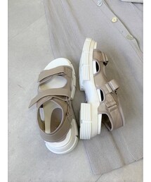 dazzlin | ペールカラースポサン(サンダル)