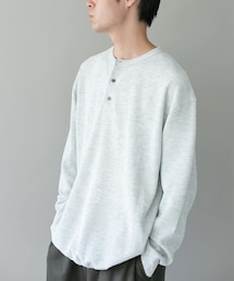 URBAN RESEARCH DOORS | DRYMIXワッフル ドロスト ロングスリーブ Tシャツ(Tシャツ/カットソー)