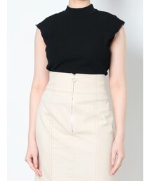 LAGUNAMOON | カバースリーブシアーニットプルオーバー(ニット/セーター)