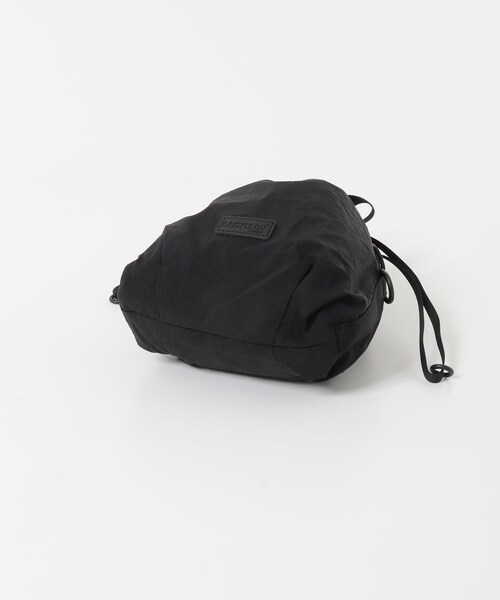 URBAN RESEARCH(アーバンリサーチ)の「『別注』BAICYCLON by bagjack×URBAN RESEARCH DRAW STRING BAG SMALL(ショルダーバッグ・メンズ・BLACK2・Free)」の6枚目の写真