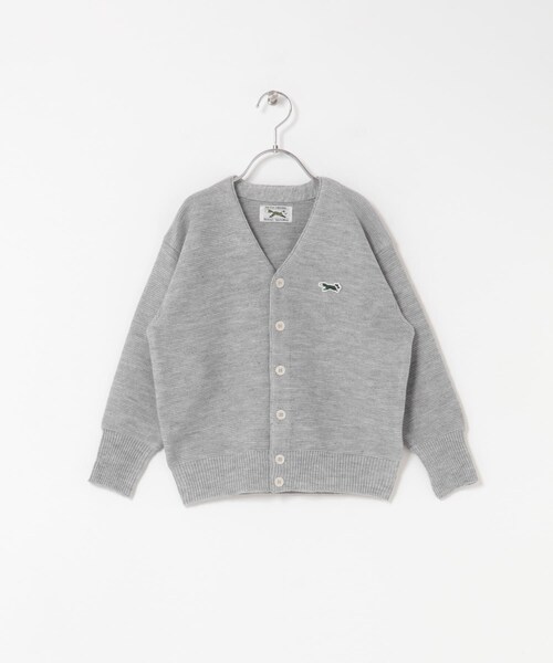URBAN RESEARCH DOORS(アーバンリサーチドアーズ)の「『別注』PENNEYS×DOORS THE FOX Vネックカーディガン(KIDS)(カーディガン/ボレロ・キッズ・RED/BLUE/TOP GRAY・105/120/135)」の11枚目の写真
