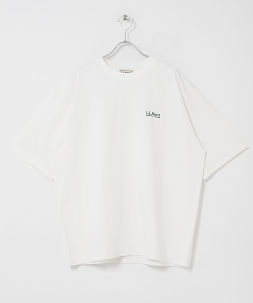 URBAN RESEARCH DOORS(アーバンリサーチドアーズ)の「L.L.Bean JAPAN EDITION UNION SHORT SLEEVE T-SHIRTS(Tシャツ/カットソー・メンズ・WHITE/BIRCH/TOP GREY/TEAL/NAVY/T.CHARCOAL・M/L/XL)」の8枚目の写真