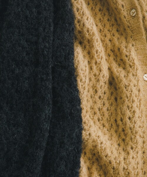 LAATO（ラート）の「mesh knit polo cardigan（カーディガン/ボレロ・レディース・ハニー/スチール・FREE）」の11枚目の写真