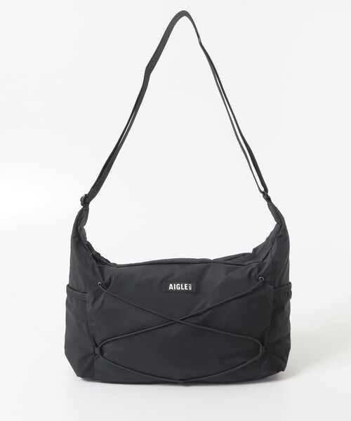THE GOODLAND MARKET（ザグッドランドマーケット）の「AIGLE　パッカブル ショルダーバッグ（ショルダーバッグ・レディース・NOIR/CASHMERE/M.BLUE・one）」の5枚目の写真