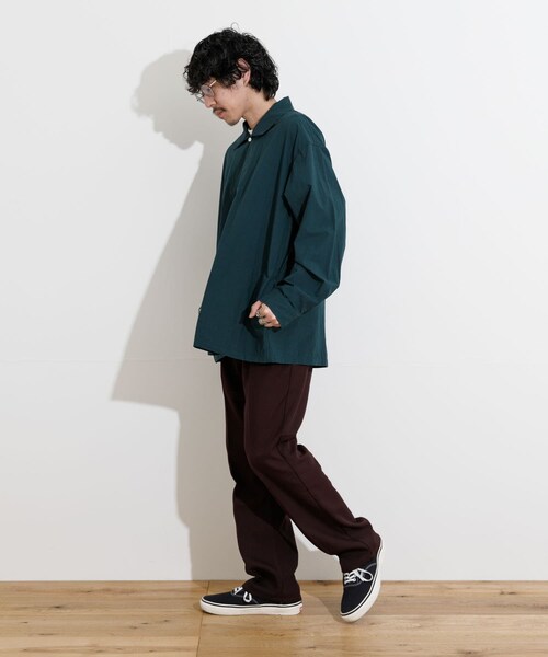 THE GOODLAND MARKET（ザグッドランドマーケット）の「KEIMEN　Pullover shirts（シャツ/ブラウス・メンズ・Sax/Navy/Green・M/L）」の10枚目の写真