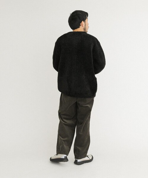 EKAL(エカル)の「OCTAカーディガン(カーディガン/ボレロ・メンズ・ブラック/グレー・M/L)」の10枚目の写真