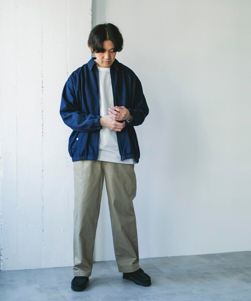 URBAN RESEARCH DOORS(アーバンリサーチドアーズ)の「Denim Zip Blouson(デニムジャケット・メンズ・INDIGO/ONE WASH・M/L/XL)」の19枚目の写真