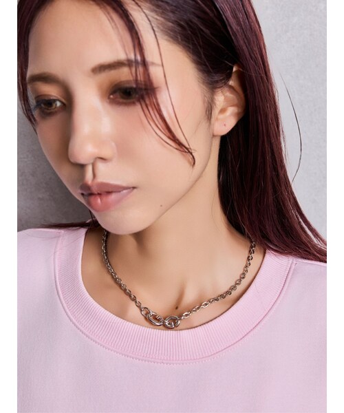 GYDA（ジェイダ）の「JEYSUS GGチャームchainネックレス（ネックレス・レディース・シルバー/ゴールド・F）」の2枚目の写真