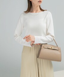 URBAN RESEARCH ROSSO | シルク混スリットスリーブリブニット(ニット/セーター)