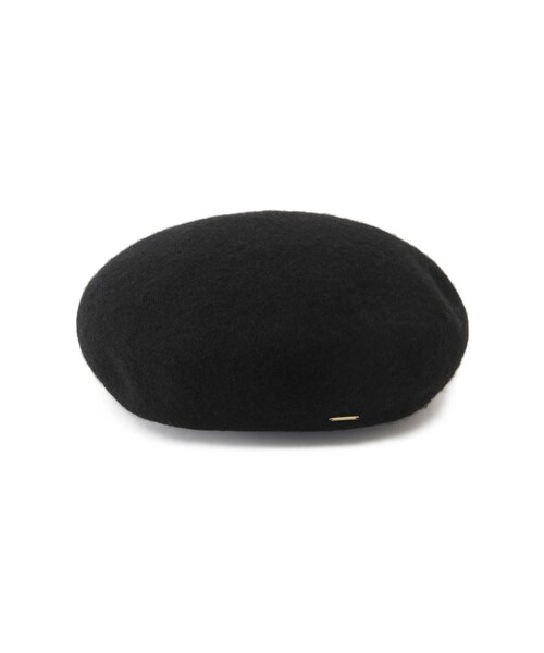 ROPE' PICNIC（ロペピクニック）の「ウールフェルトベレー帽/リンクコーデ（ハンチング/ベレー帽・レディース・ブラック/ライトグレー・F）」の13枚目の写真