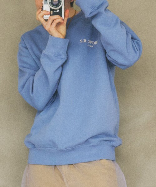 ROPE'(ロペ)の「【Sporty&Rich(スポーティー アンド リッチ)】WIMBLEDON CREWNECK|スウェット(スウェット・レディース・サックス・M/S)」の18枚目の写真