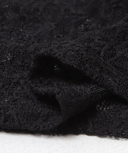 URBAN RESEARCH（アーバンリサーチ）の「ストレッチレース2WAYタンクトップ（タンクトップ・レディース・OFF WHITE/BLACK・Free）」の10枚目の写真