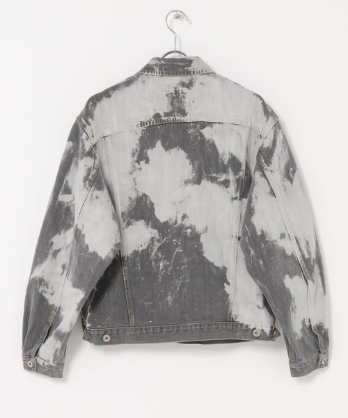 URBAN RESEARCH（アーバンリサーチ）の「Willow Pants　P-012（デニムジャケット・メンズ・BLK-BLEACH・0/1）」の6枚目の写真