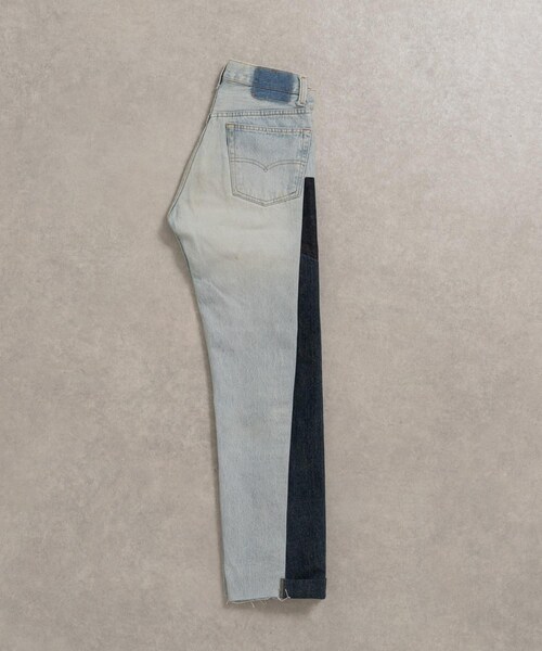 THE GOODLAND MARKET（ザグッドランドマーケット）の「SREU　SREU-Transposed Denim Pants（デニムパンツ・レディース・PALxBL1/PALxBL2/PALxBL3/PALxBL4・1/3）」の12枚目の写真