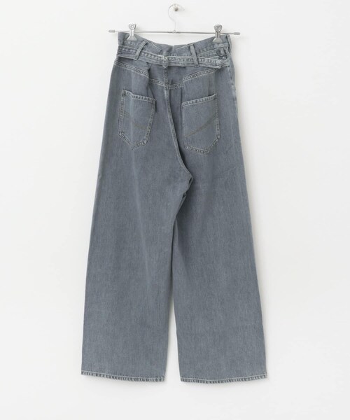 URBAN RESEARCH ROSSO（アーバンリサーチロッソ）の「CHIGNON　シンチバックデニムワイドパンツ（デニムパンツ・レディース・NAVY/BLUE・36/38）」の12枚目の写真