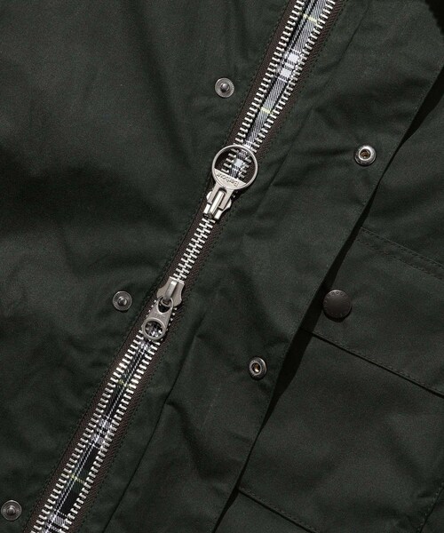 ADAM ET ROPE'（アダムエロペ）の「【Barbour/バブアー】OS SOLWAY WAX JACKET（その他アウター・メンズ・ブラック/カーキ・36/38/40）」の14枚目の写真