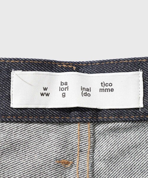 ADAM ET ROPE'(アダムエロペ)の「【BAL/バル】12OZ STRAIGHT LEG 5P JEAN(デニムパンツ・メンズ・ブラック/ネイビー・1/2/3)」の14枚目の写真