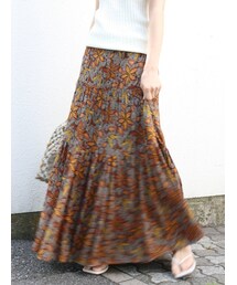 Ungrid | バティックプリントマーメイドスカート(スカート)