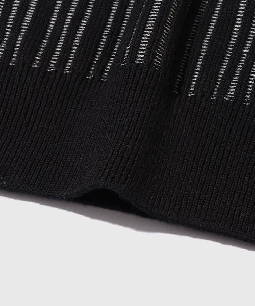 ADAM ET ROPE'(アダムエロペ)の「【mfpen/エムエフペン】Formal Cardigan(カーディガン/ボレロ・メンズ・ブラック・M/S)」の10枚目の写真