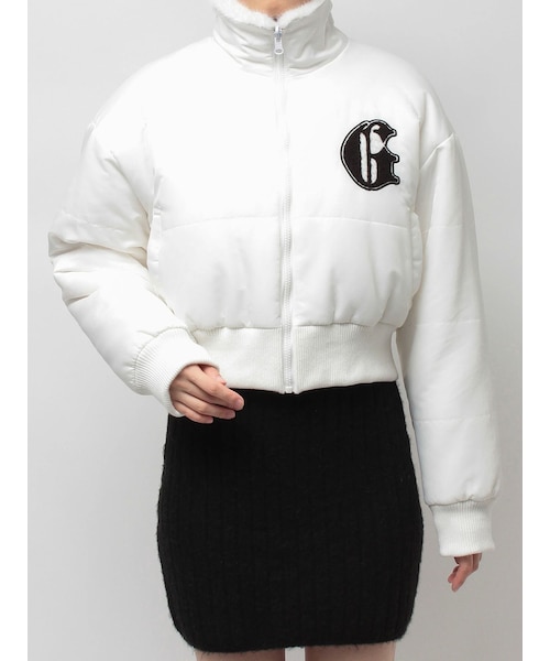 STUPID IN RICH REVERSIBLE ECO FURブルゾン