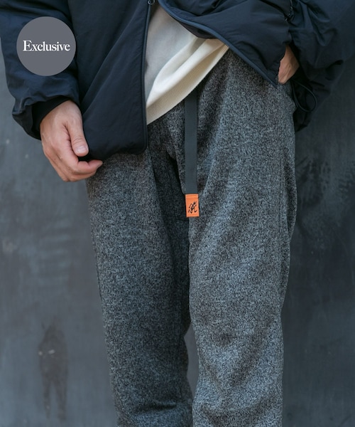 URBAN RESEARCH ROSSO（アーバンリサーチロッソ）の「『XLサイズあり』『別注』Gramicci　ボンディングフリースジョガーパンツ（その他パンツ・メンズ・BLACK/CHARCOAL/GRAY・S/M/L/XL）」の2枚目の写真