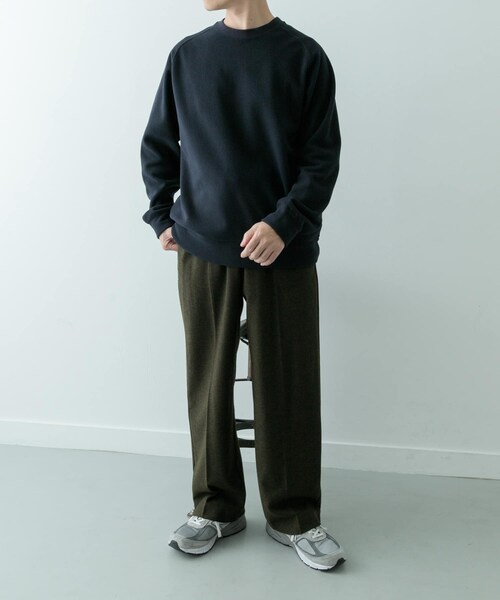 ITEMS URBANRESEARCH（アイテムズ アーバンリサーチ）の「発熱機能 クルーネックラグランTops（Tシャツ/カットソー・メンズ・GREIGE/OFF/BLK・M/L）」の18枚目の写真