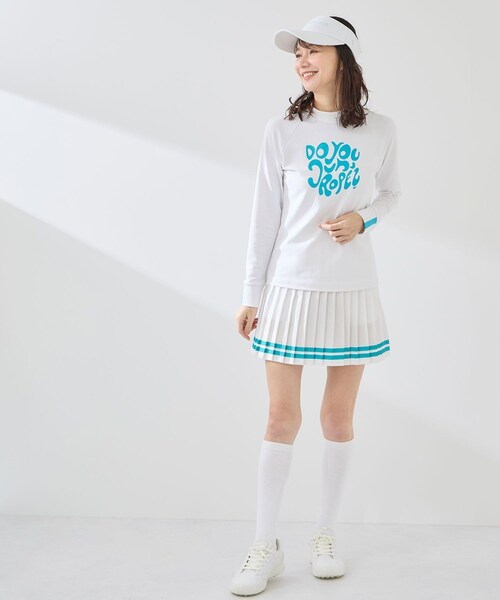ROPE'(ロペ)の「ライン使いプリーツスカート/撥水(スカート・レディース・ブラック/ホワイト/ネイビー・L/M/S)」の20枚目の写真