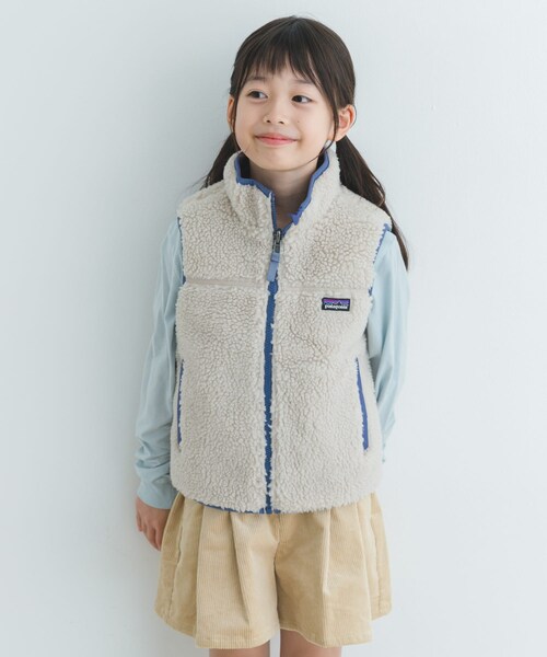 URBAN RESEARCH DOORS(アーバンリサーチドアーズ)の「patagonia Ks Ready Freddy Vest(KIDS)(ダウンジャケット/コート・キッズ・CUBL/INBK/CASG・S/M/L/XL)」の4枚目の写真