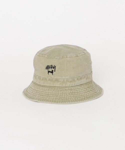 URBAN RESEARCH(アーバンリサーチ)の「The DUFFER N NEPHEWS DN CAT BUCKET HAT(ハット・メンズ・KHAKI/CHARCOAL・Free)」の2枚目の写真