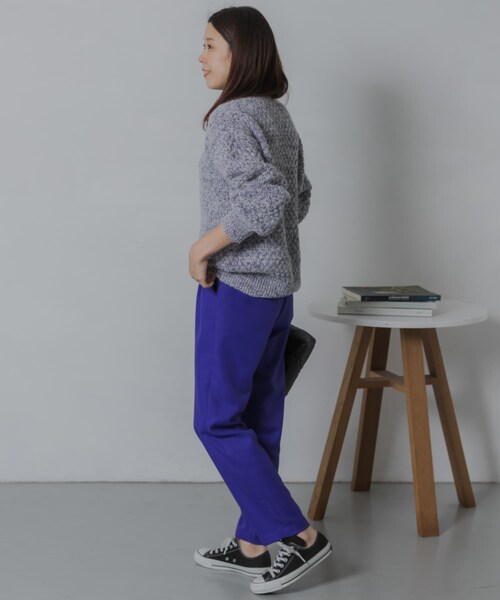 URBAN RESEARCH Sonny Label（アーバンリサーチサニーレーベル）の「TRカラーストレートパンツ（その他パンツ・レディース・ブルー/ブラック/ピンク・36/38）」の20枚目の写真