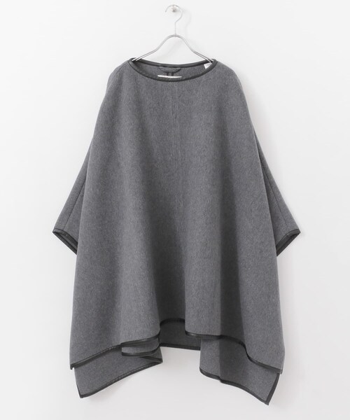 URBAN RESEARCH DOORS（アーバンリサーチドアーズ）の「Traditional Weatherwear　MORPETH∴（レインコート/ポンチョ・レディース・NVY/MID GREY・FREE）」の6枚目の写真