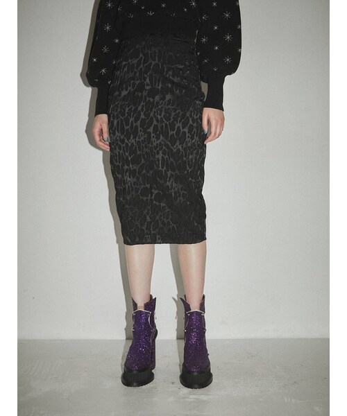 PAMEO POSE（パメオポーズ）の「Olga Skirt（スカート・レディース・ブラック/ピンク/グリーン・S/M）」の4枚目の写真