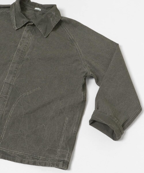 URBAN RESEARCH（アーバンリサーチ）の「A PRESSE　Vintage Hunting Jacket（テーラードジャケット・メンズ・OLIVE/BLACK・1/2/3）」の11枚目の写真