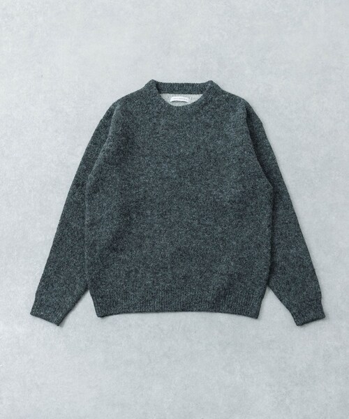 URBAN RESEARCH（アーバンリサーチ）の「W face Knit Pullover（ニット/セーター・メンズ・BLUE/CHARCOAL/BROWN/BLACK・M/L）」の20枚目の写真