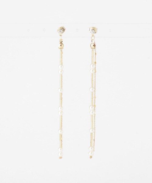 URBAN RESEARCH Sonny Label（アーバンリサーチサニーレーベル）の「スウィングパールピアス（ピアス（両耳用）・レディース・ゴールド/シルバー・one）」の15枚目の写真