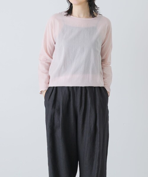 かぐれ（カグレ）の「Yoli　SIMPLE BLOUSE（シャツ/ブラウス・レディース・O WHITE/BLACK/YELLOW/PINK・1）」の17枚目の写真