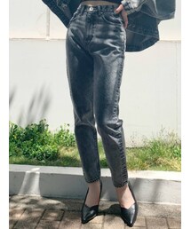 GYDA | ケミカルペグトップデニムパンツ(デニムパンツ)