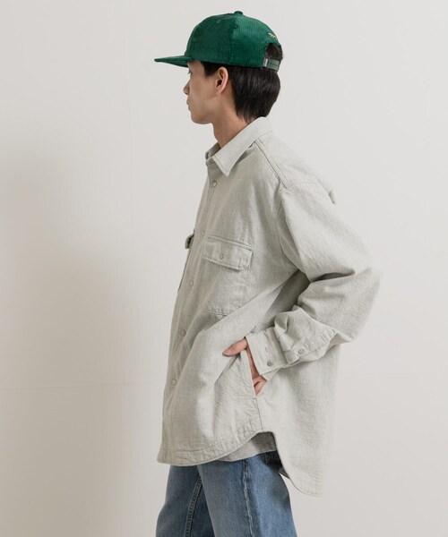 THE GOODLAND MARKET（ザグッドランドマーケット）の「Annaut　DAILY UTILITY SH JACKET（デニムジャケット・メンズ・PASTEL IDG・S/M/L）」の6枚目の写真