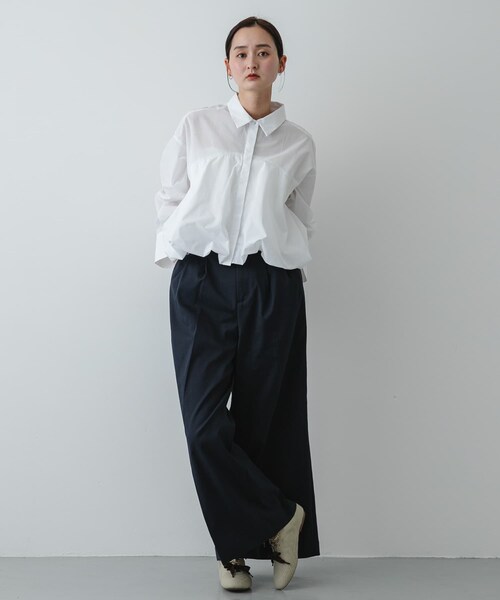SENSE OF PLACE by URBAN RESEARCH（センスオブプレイスバイアーバンリサーチ）の「ツインコードフラットスニーカー（スニーカー・レディース・BLACK/BEIGE/PINK・S/M/L）」の20枚目の写真