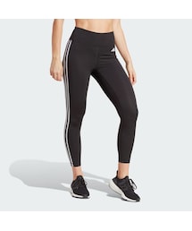 adidas | トレイン エッセンシャルズ スリーストライプス ハイウエスト 7/8丈レギンス(レッグウェア)