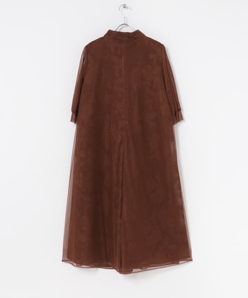 URBAN RESEARCH ROSSO（アーバンリサーチロッソ）の「kaene　チュールレースAラインドレス（ワンピース・レディース・yellow/brown・FREE）」の13枚目の写真